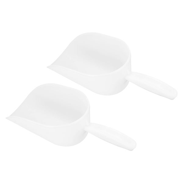 2Pcs Hand Scoop 7.1x3.5x3.1