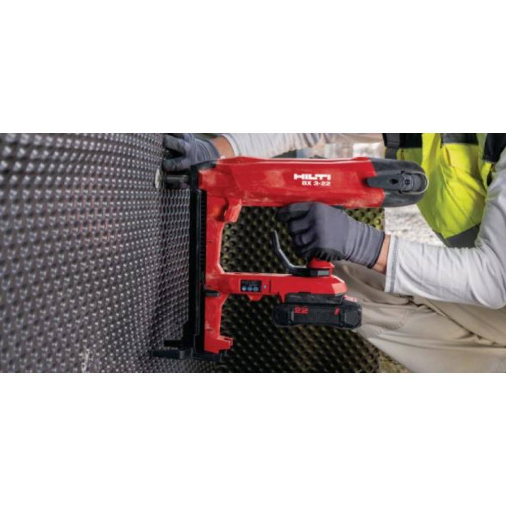 Hilti 22-Volt NURON BX 3 Lithium-Ion Cordless Bluetooth Nailer with Fastener Guide (Tool and Case Only) 2253761