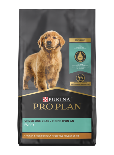 Purina Pro Plan - All Breeds， Puppy Chicken and Rice Recipe Dry Dog Food