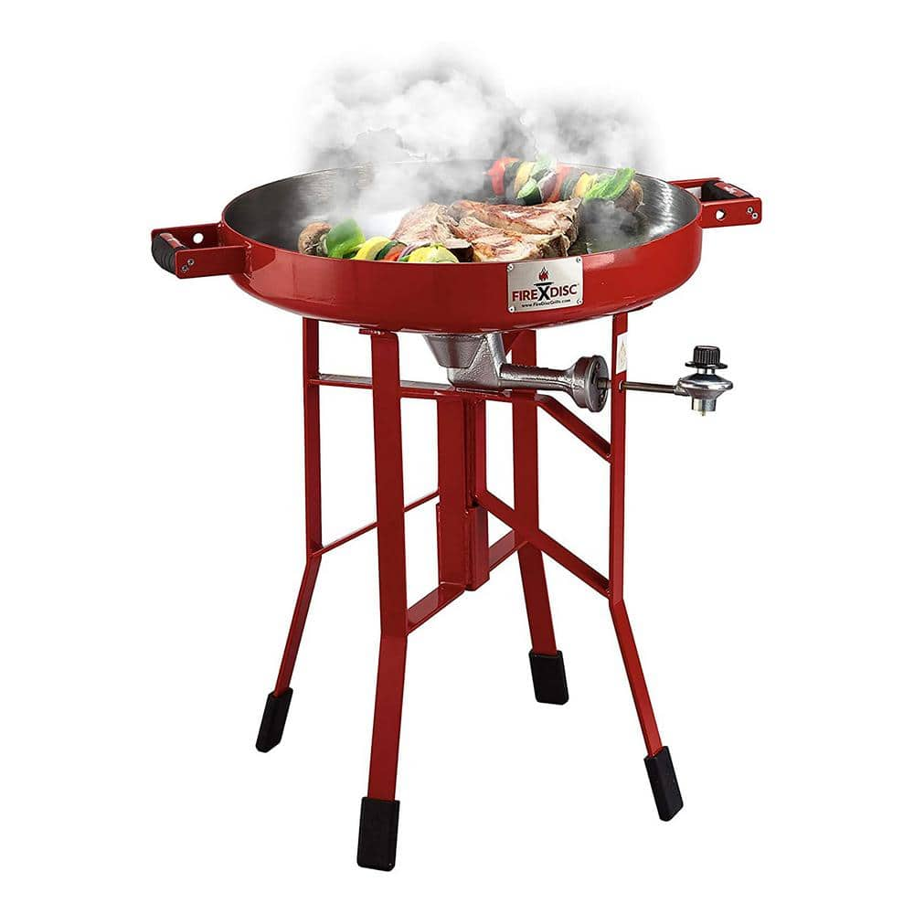 24 in. Portable Propane Cooker Grill in Red TCGFDM22HRR