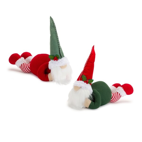 Lounging Gnome Figurine (Set of 2)