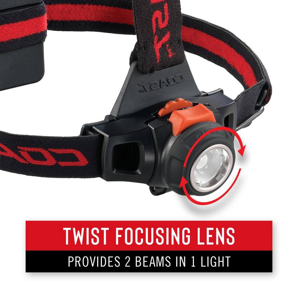 Coast HL7 305 Lumens Focusing LED Headlamp 19273