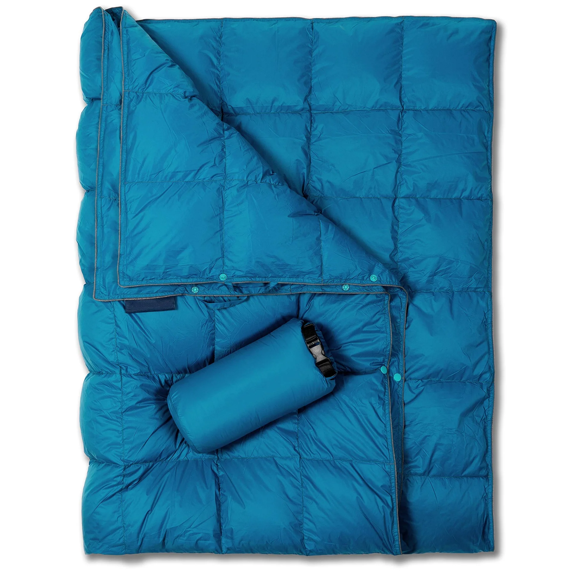 Outdoor Lightweight Portable Throw Blanket Compact Waterproof And Warm Camping Hiking Travel Down Blanket