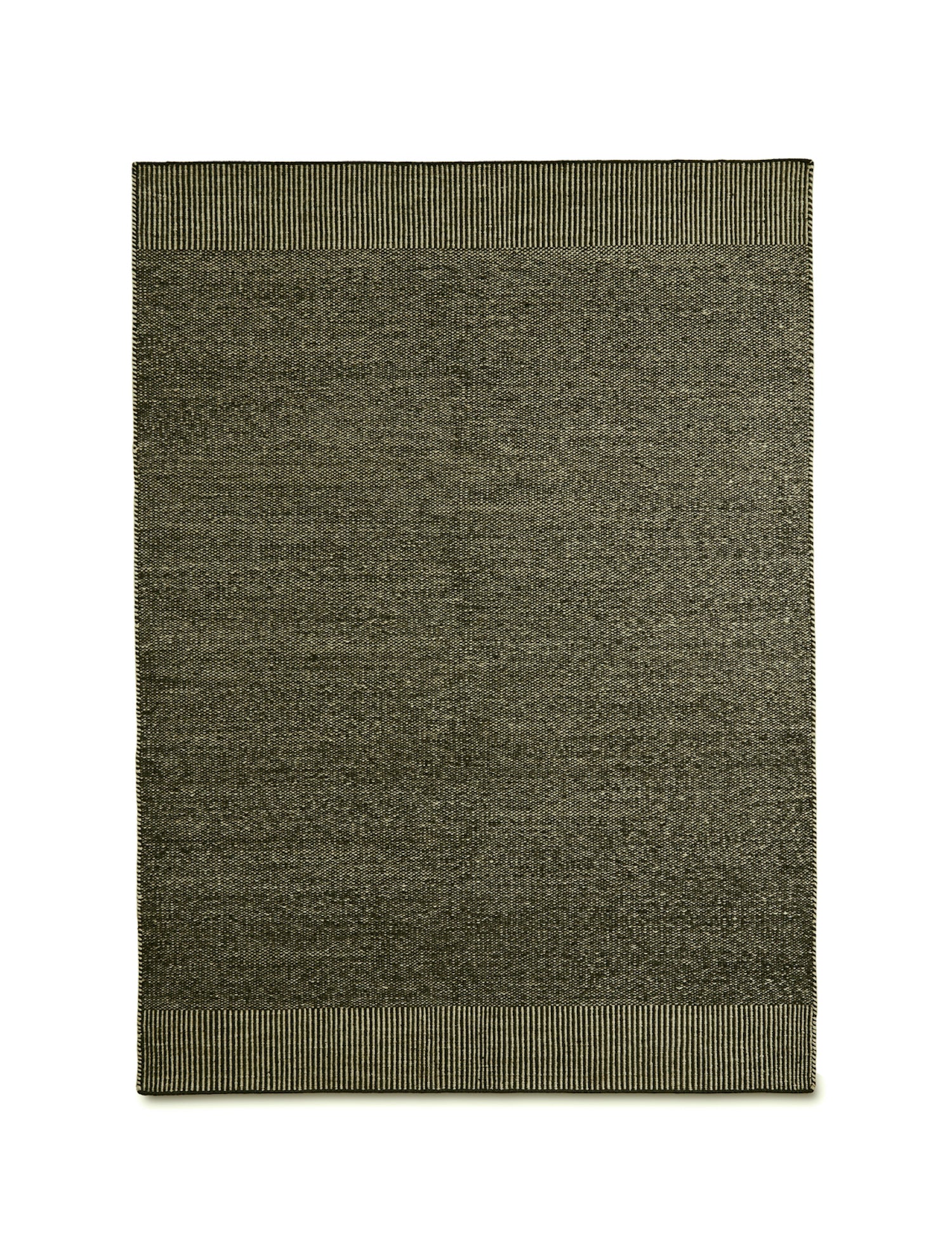 Rombo White/Moss Green Rug