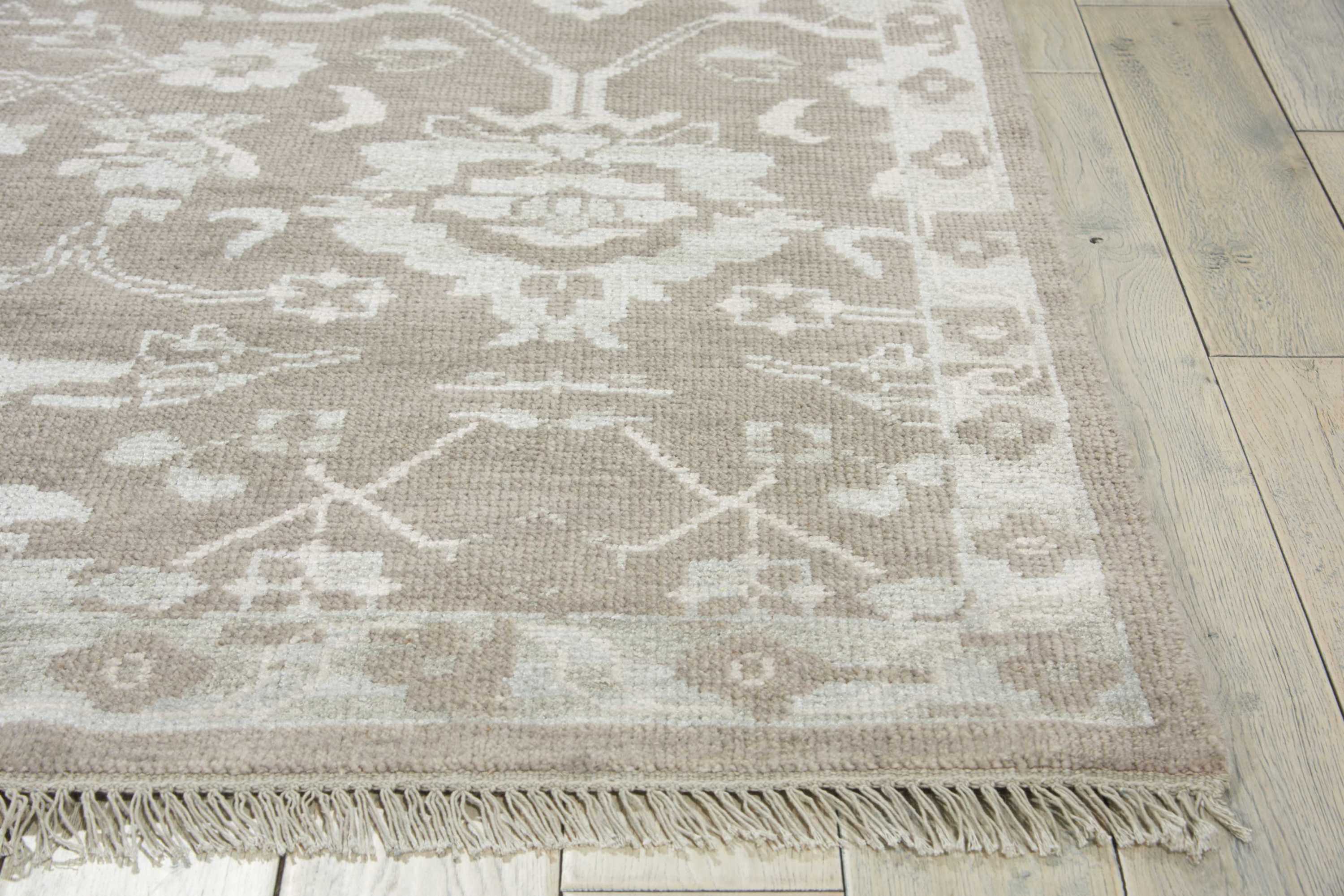 Elan Hand Knotted Grey Rug