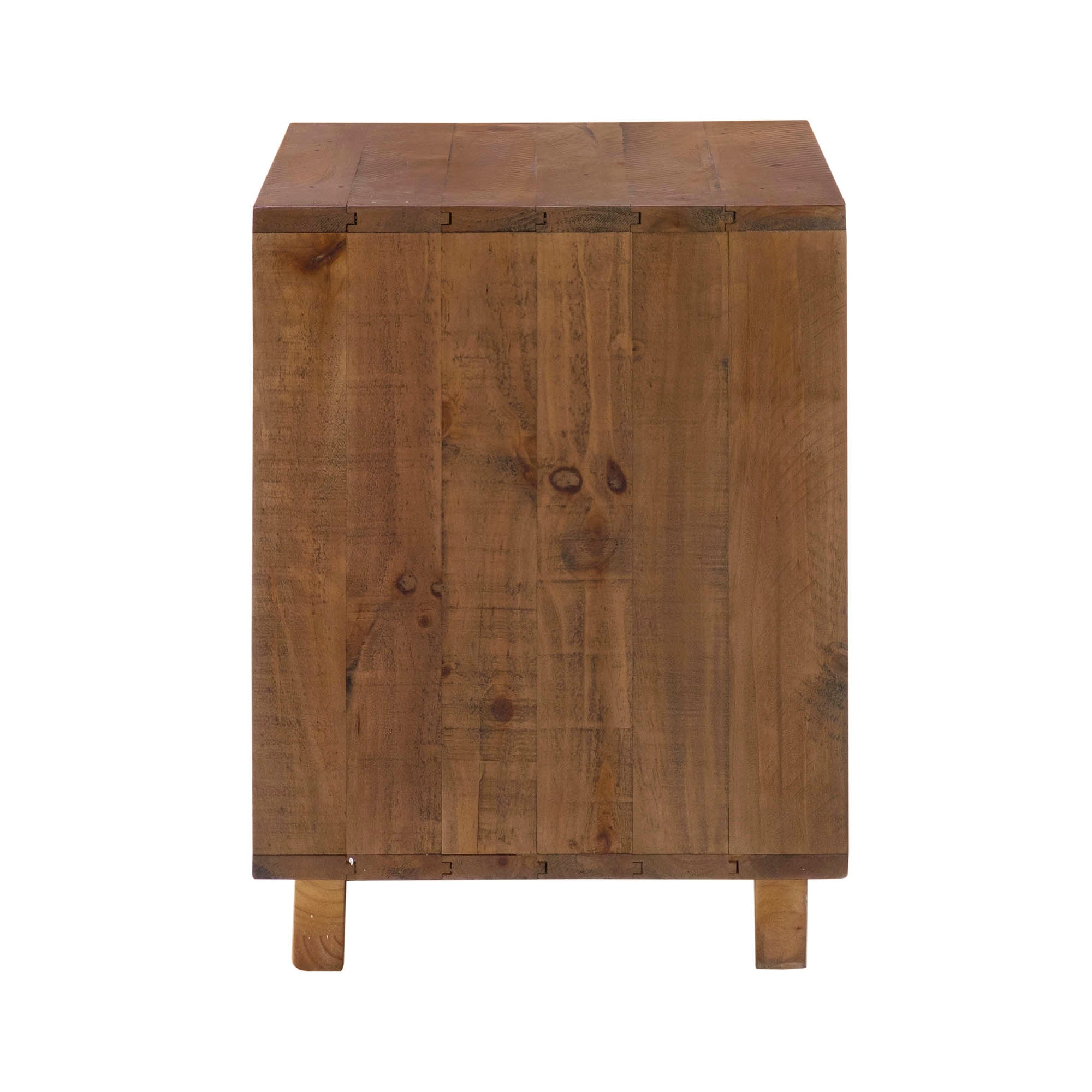 Nevada Nightstand - Dark Driftwood