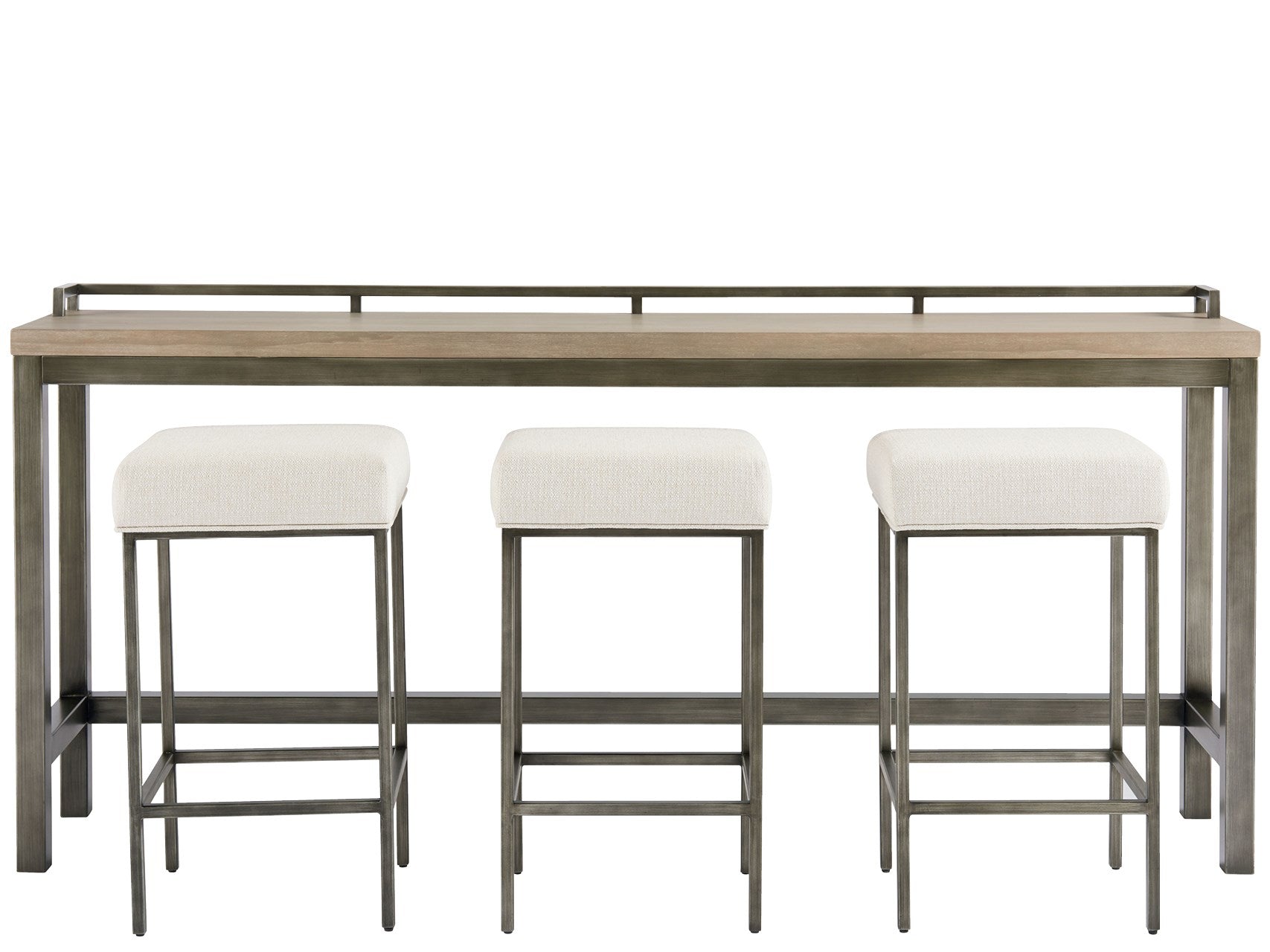 Kristen Multi-Use Console + 3 Stools Set by Universal Furniture