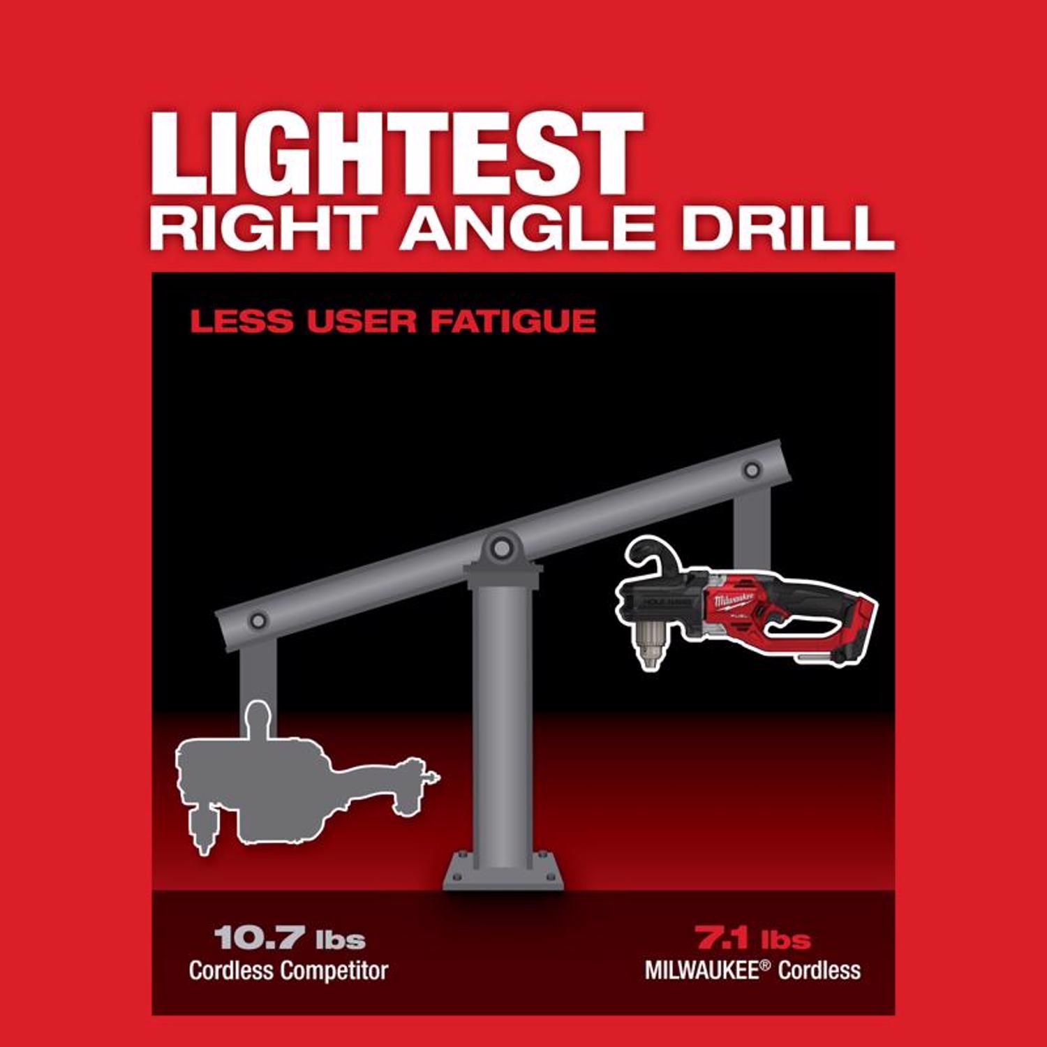 MW M18 18 V 1/2 in. Brushless Cordless Drill Tool Only