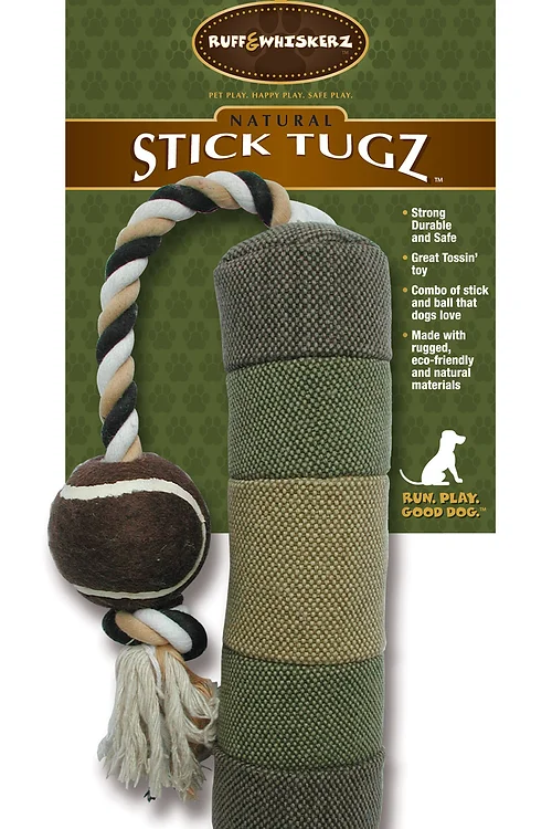 Ruff and Whiskerz Stick Tugz Dog Toy