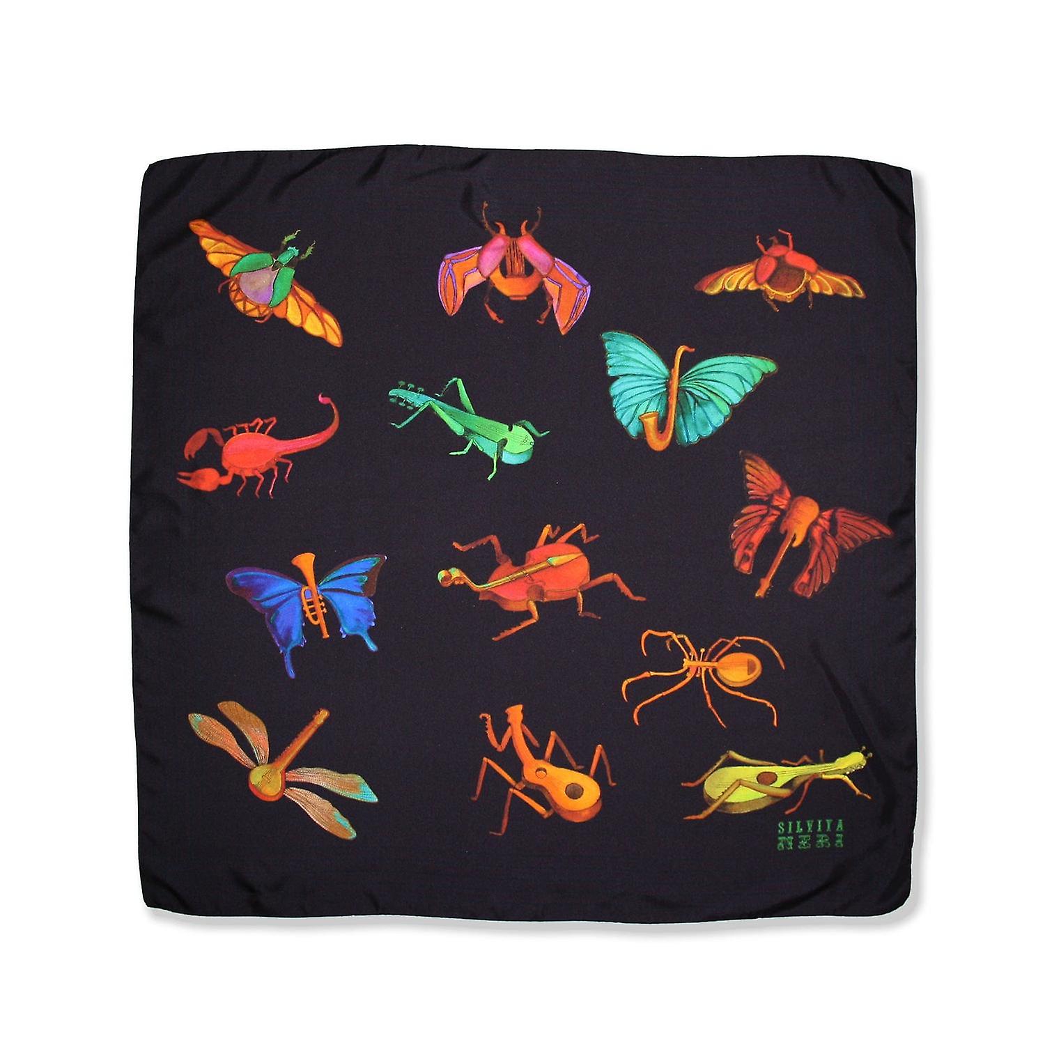 Wonder Band Silk Scarf By Silviya Neri