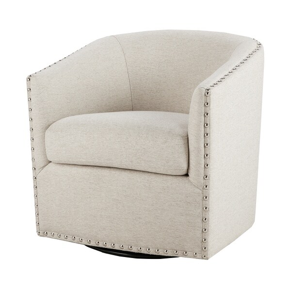 Madison Park Memo 360-degree Barrel Swivel Chair