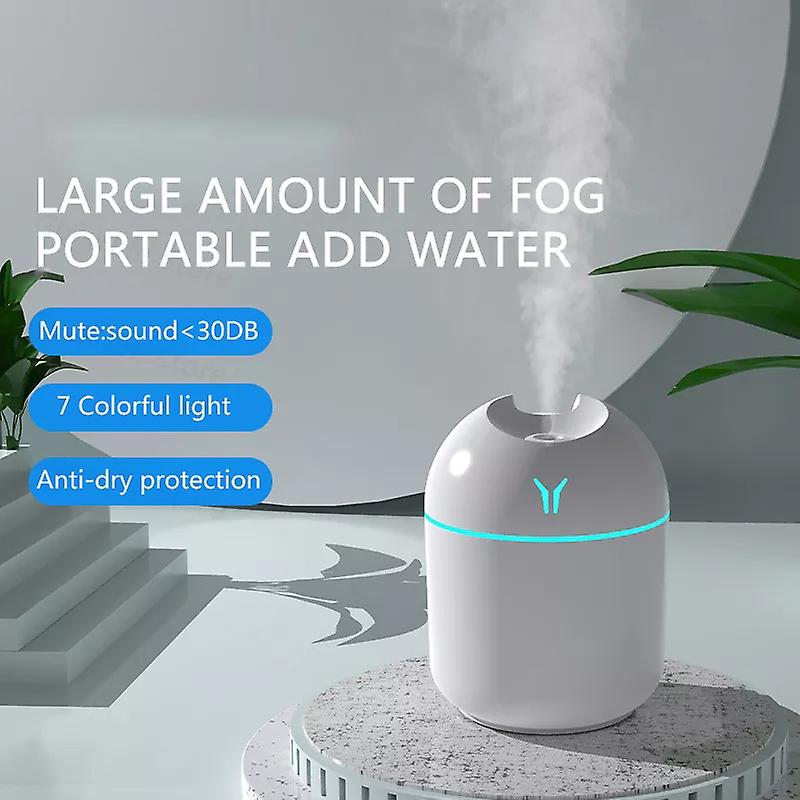 Mini Usb Aromatherapy Oil Diffuser and Atomizer Led Night Light Air Humidifier