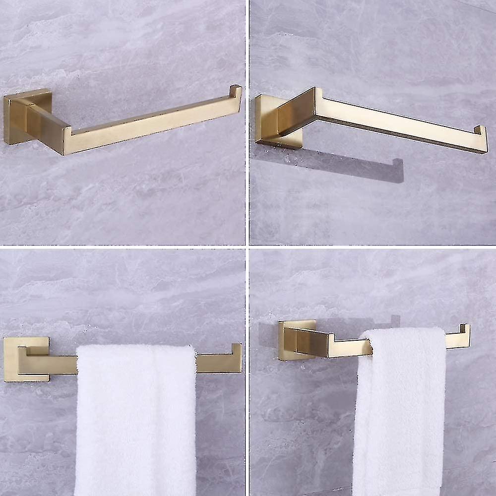 Bathroom Robe Hook Bathroom Towel Rack Sus 304 Stainless Steel Towel Ring Heavy Duty Hand Towel Hold