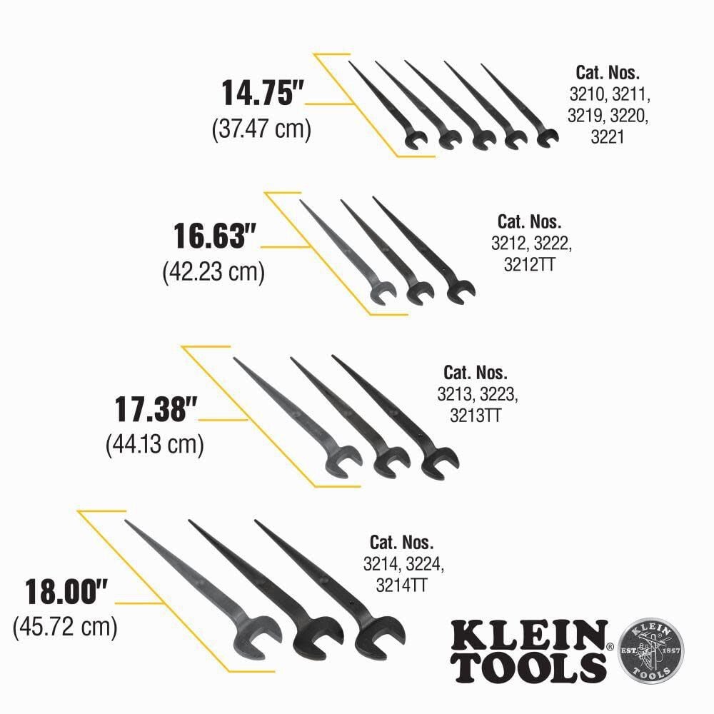 Klein Tools Spud Wrench 1-1/16