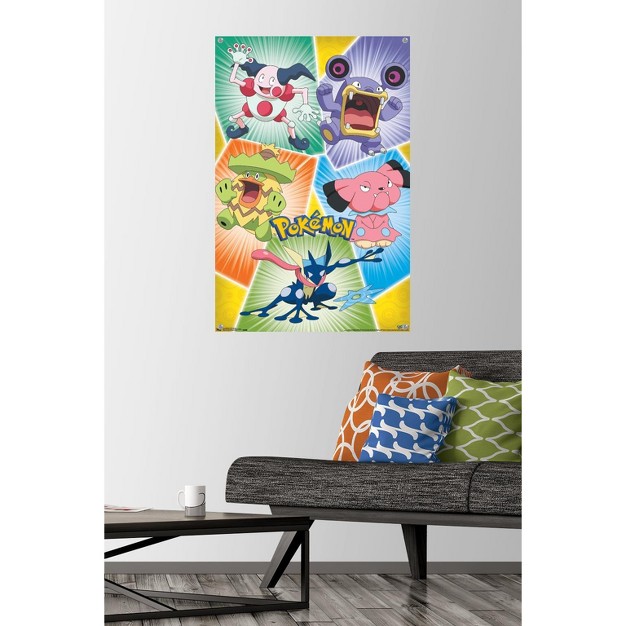 Trends International Pok mon Animation Group Unframed Wall Poster Prints