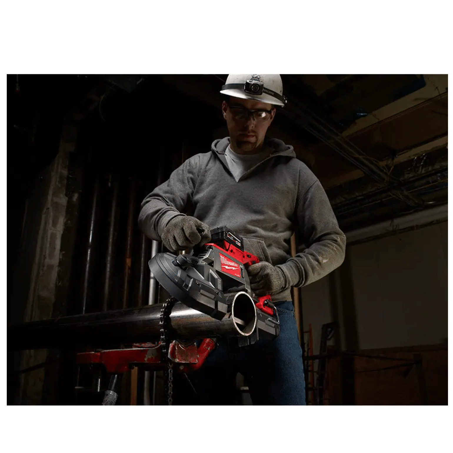 Milwaukee M18 Fuel 18-Volt Lithium-Ion Brushless Cordless Deep Cut Band Saw， Tool-Only (2729-20)