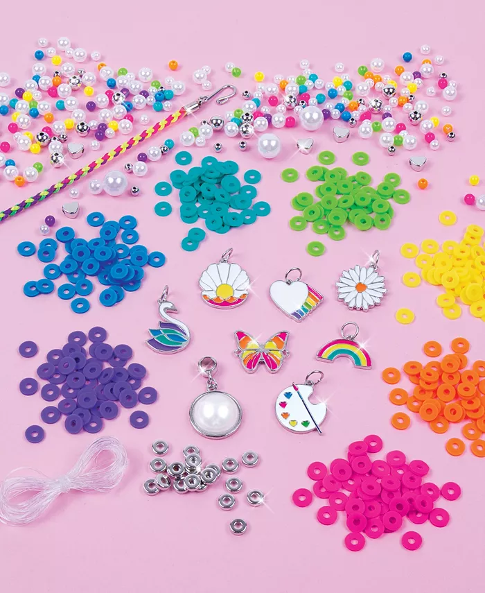 Make It Real Rainbows and Pearls DIY (do it yourself) Jewelry Kit