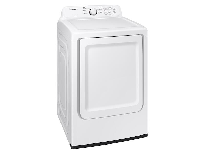 Samsung DVE41A3000W 7.2 Cu. Ft. Electric Dryer With Sensor Dry And 8 Drying Cycles In White