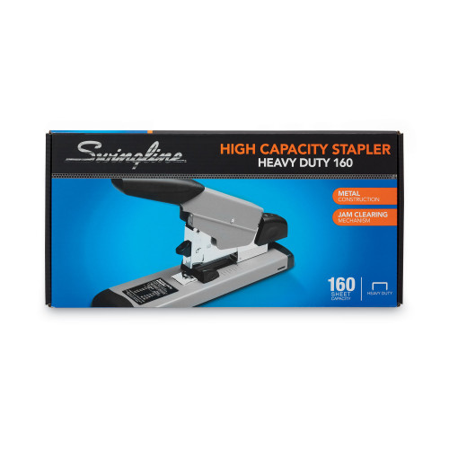 Swingline Heavy-Duty Stapler， 160-Sheet Capacity， Black/Gray (39005)