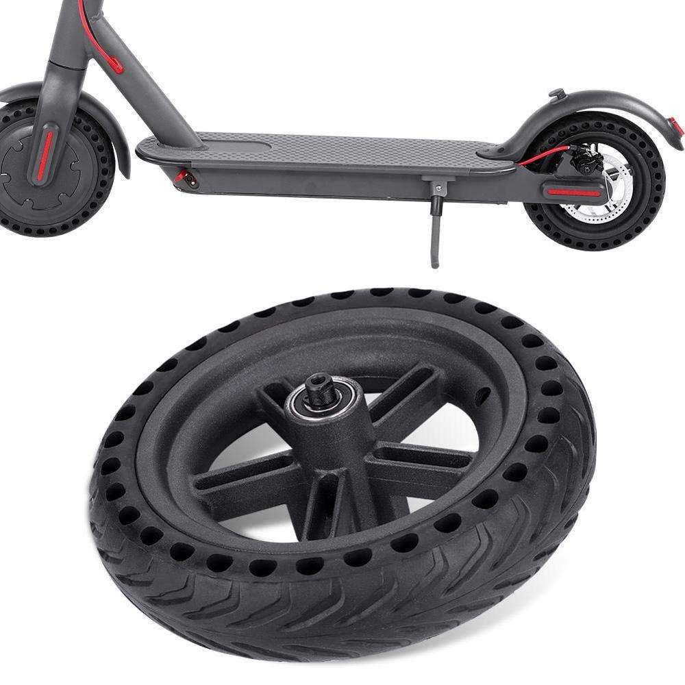 New Image Escooter Explosion Proof Solid Tire Wheel Replacement For Mijia M365 8.5 Inches Electric Scooter Rear Wheel