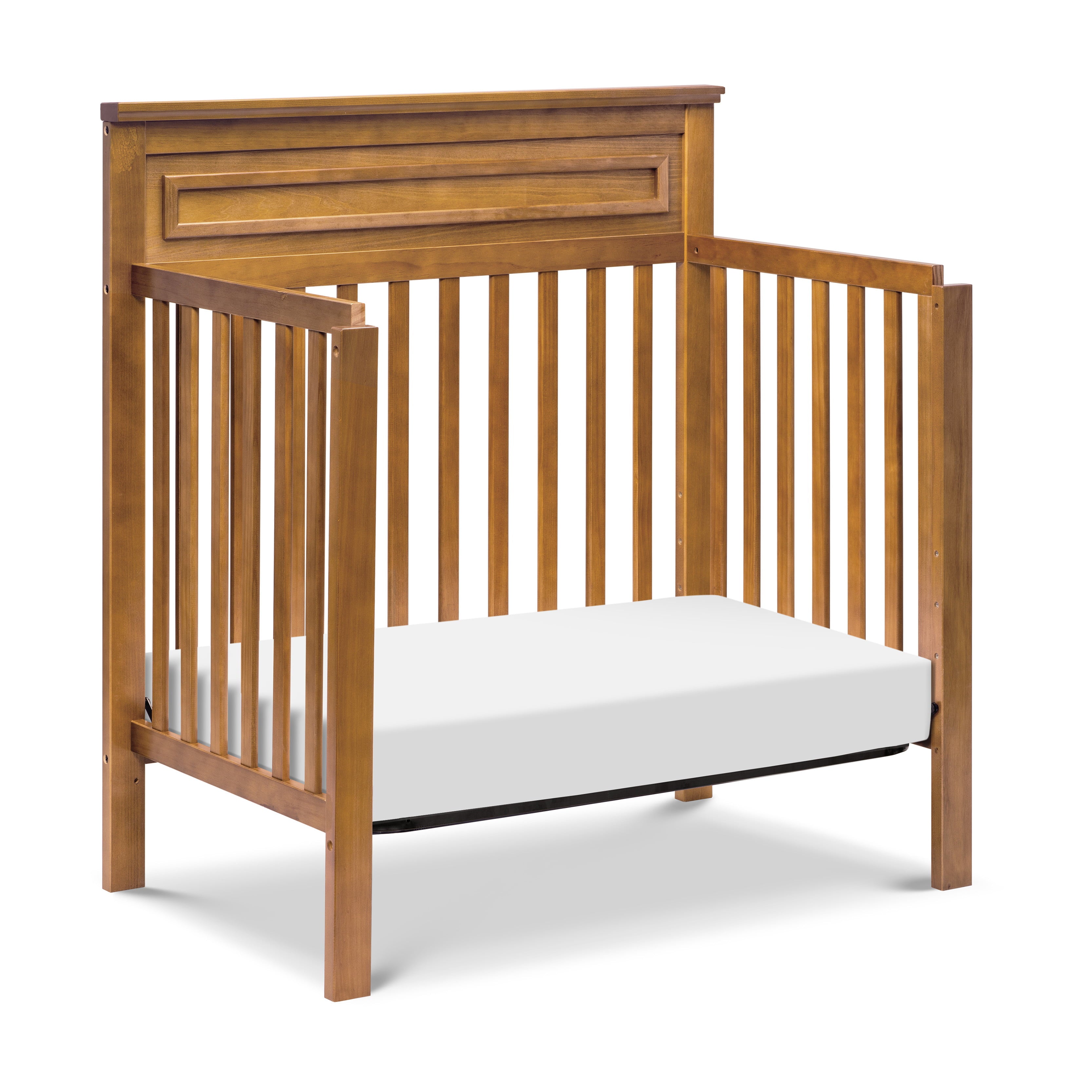 DaVinci Autumn 4-in-1 Mini Crib and Twin Bed, Chestnut