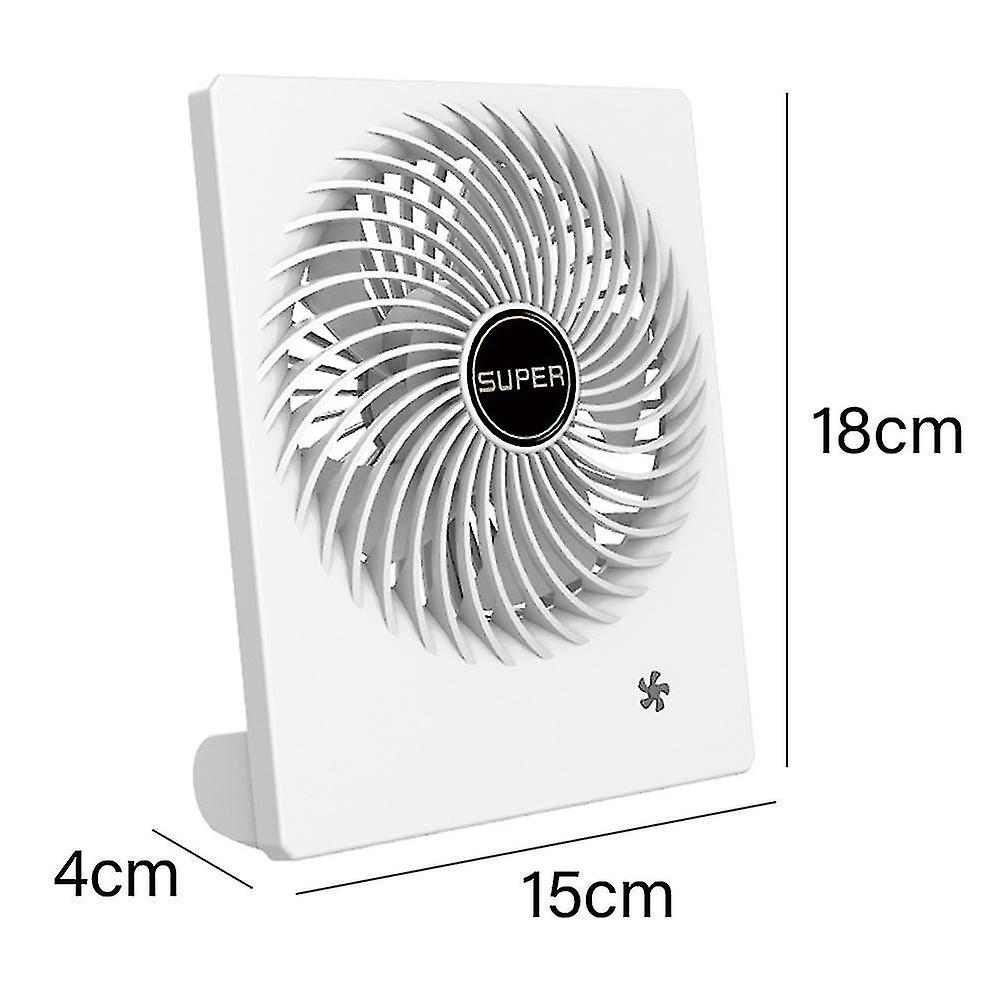 Desk Fan Battery Operated Fan Rechargeable 180tilt Folding Personal Fan Ultra Quiet Small