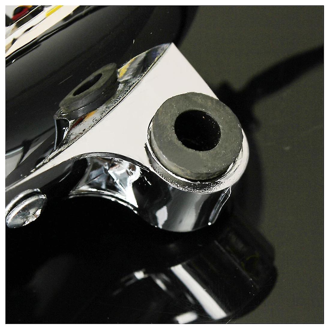 4 Motorcycle Bike Chrome Headlight Spot Fog Lamp Bulb For Chopper