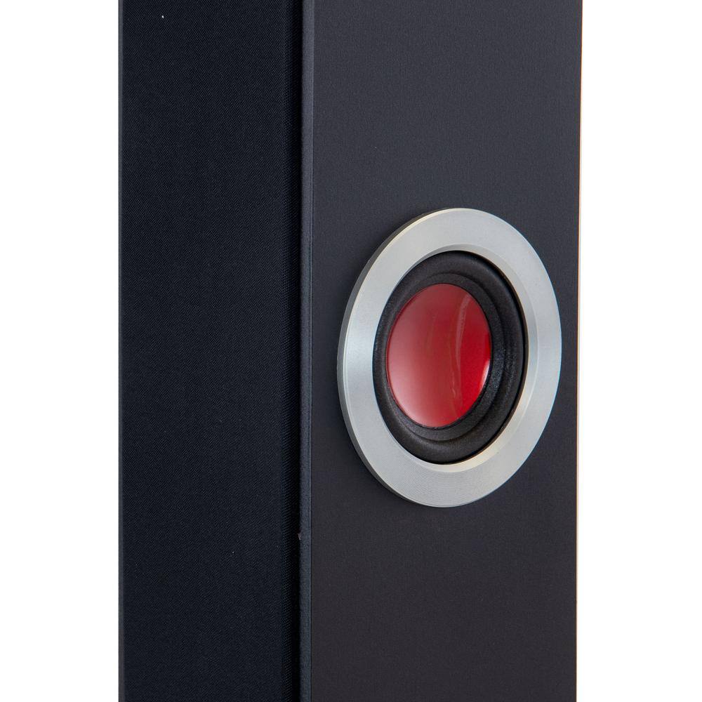 BEFREE SOUND Bluetooth Powered 90-Watt Tower Speaker in Black with 5.1 in. Subwoofer 98595895M