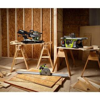 RYOBI ONE+ HP 18V Brushless Cordless 8-14 in. Compact Portable Jobsite Table Saw (Tool Only) PBLTS01B