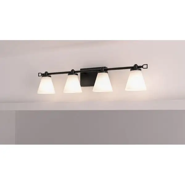 Daniels Integrated LED Matte Black Vanity Light|Black