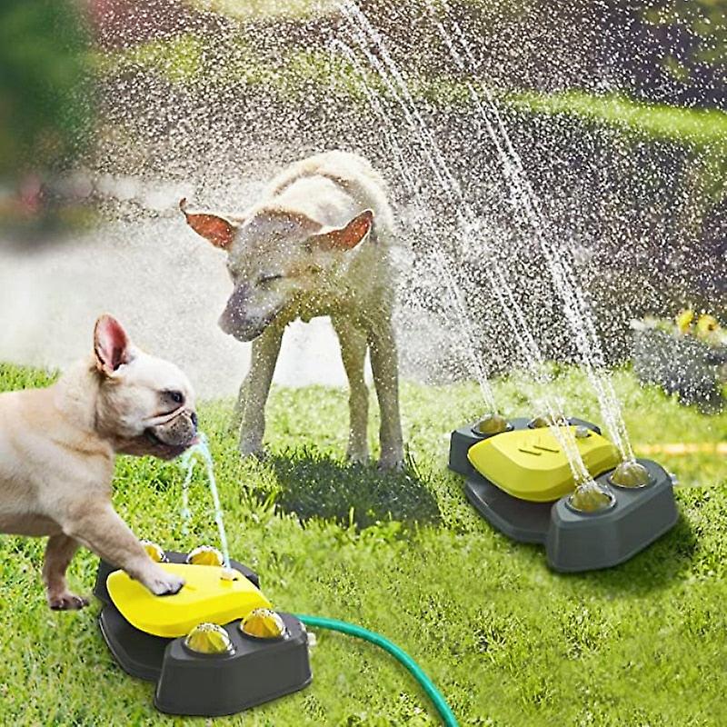 Outdoor dog sprinkler water fountain