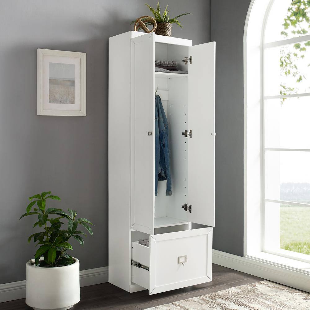 CROSLEY FURNITURE Harper White Convertible Pantry Closet CF6026-WH