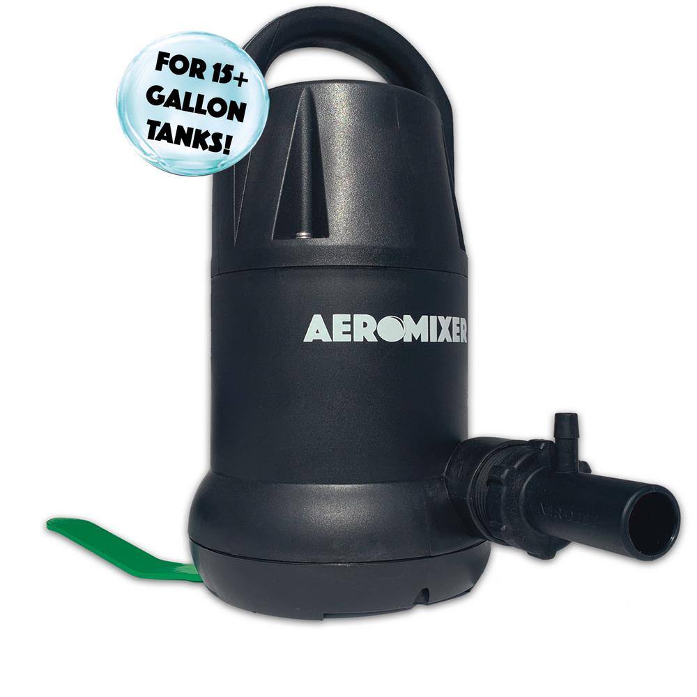 AEROMIXER MIX + AERATE WITH ONE PUMP Mini Mixer 16 HP Submersible Mixing and Aerating Pump AERO20-100