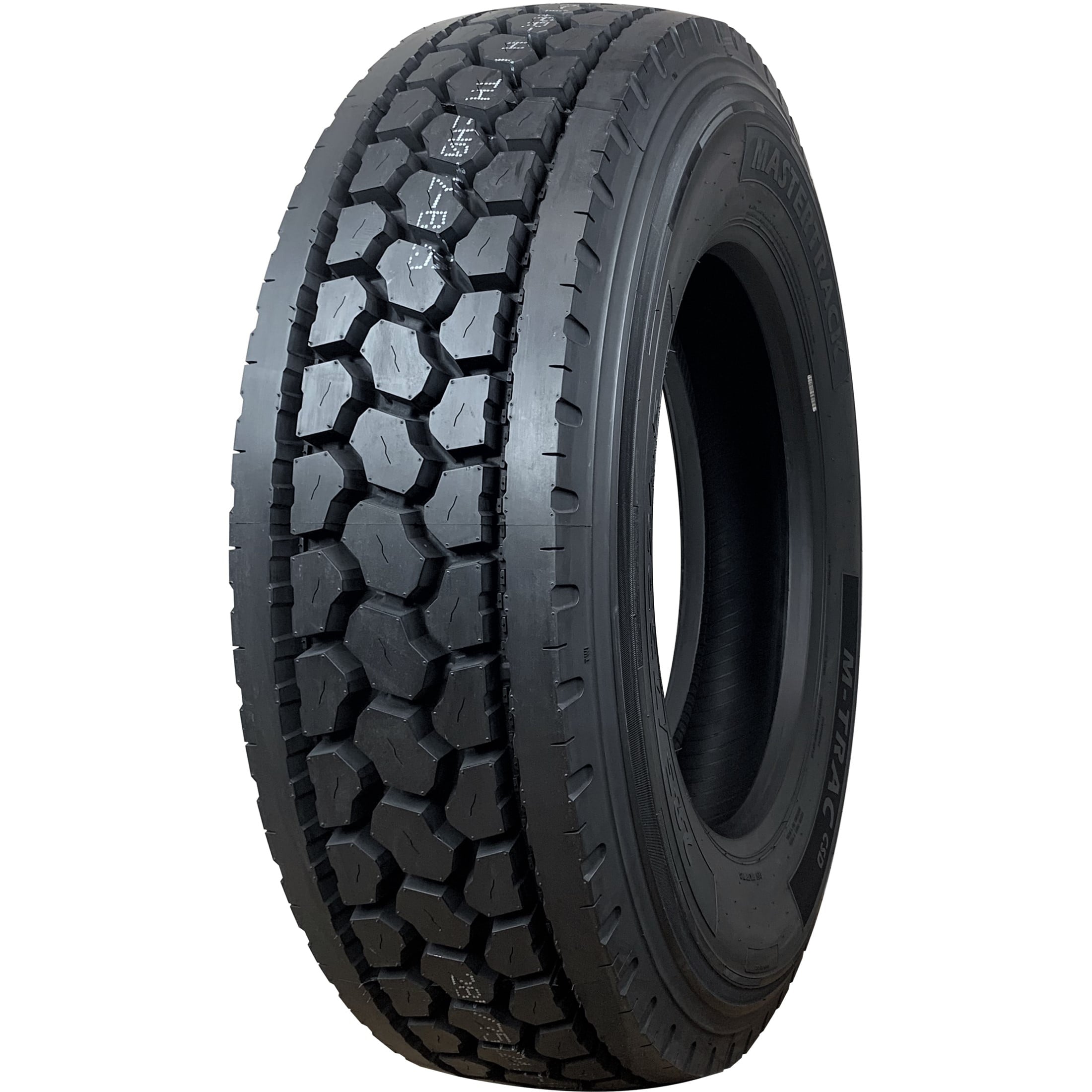 Mastertrack M-TRAC CSD 11R24.5 Closed Shoulder Drive Position Tire 149/146 L 16 Ply Load Range H Radial Commercial Truck Tire 11/24.5