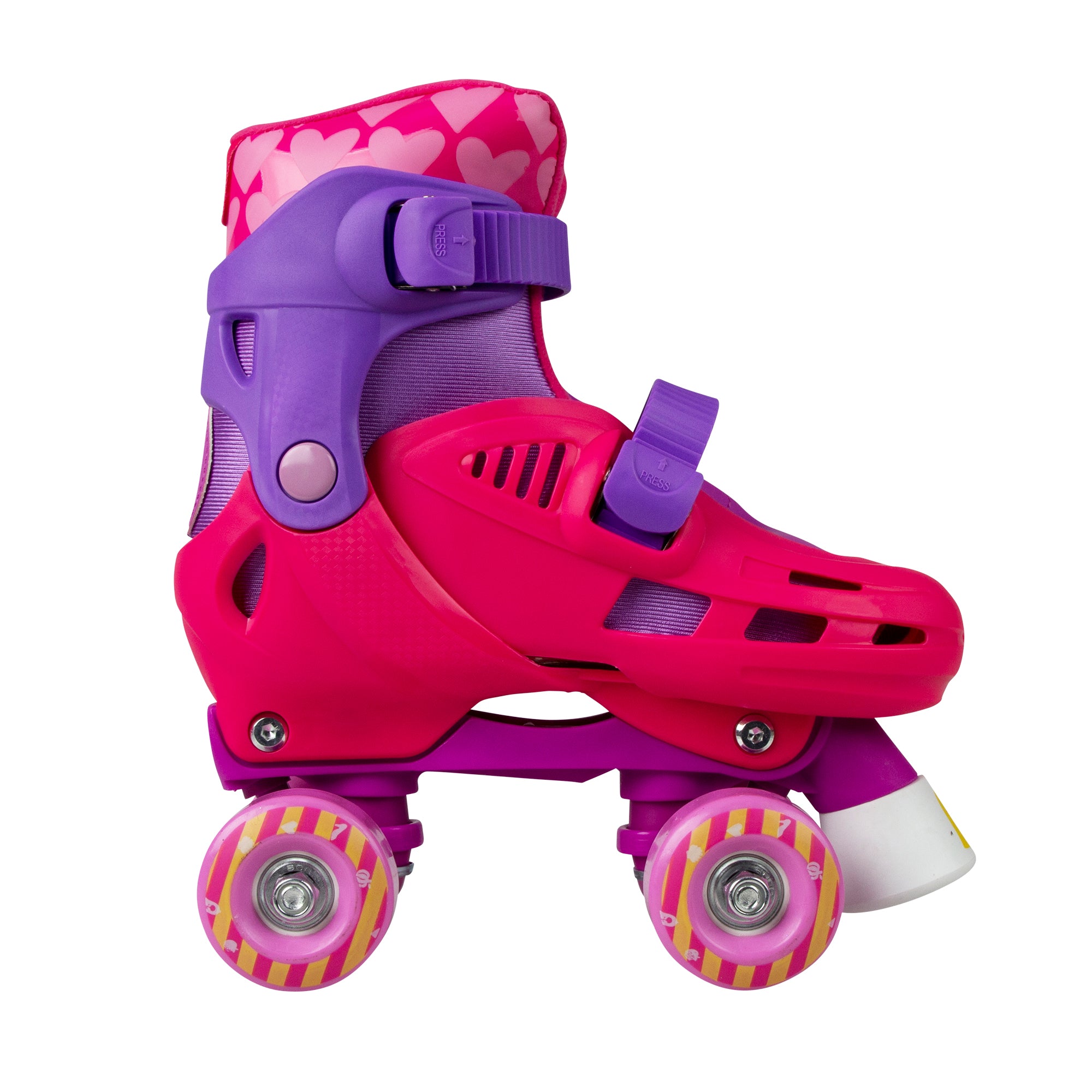 PlayWheels Girls Quad Roller-skate Sz J10-J13