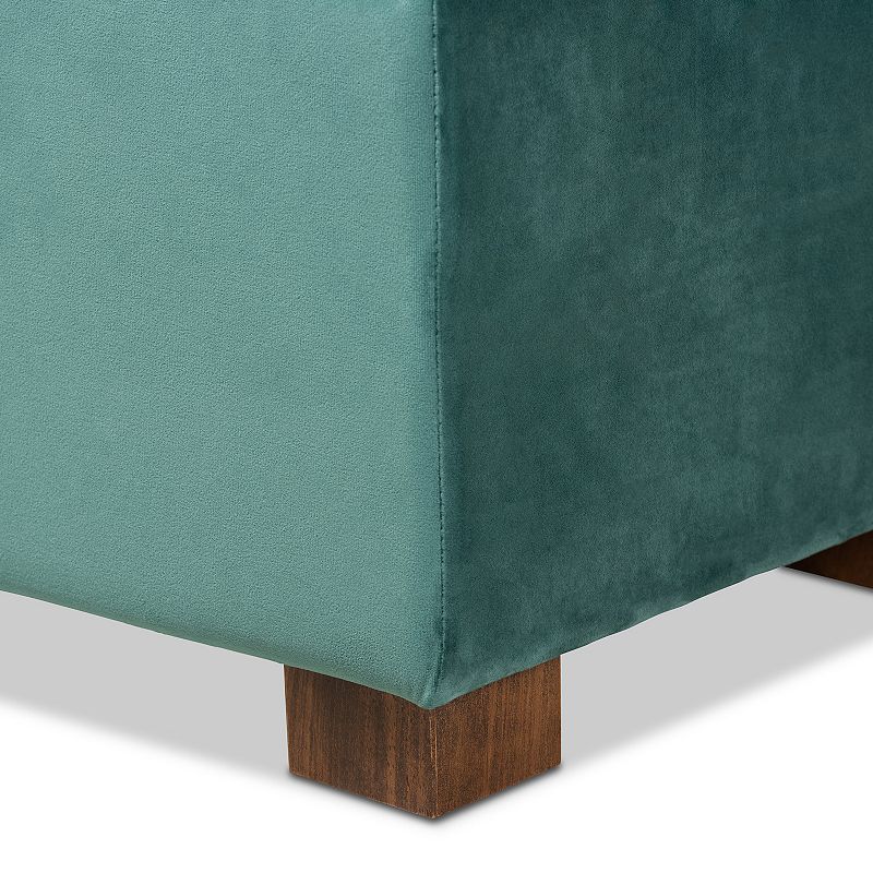 Baxton Studio Roanoke Ottoman