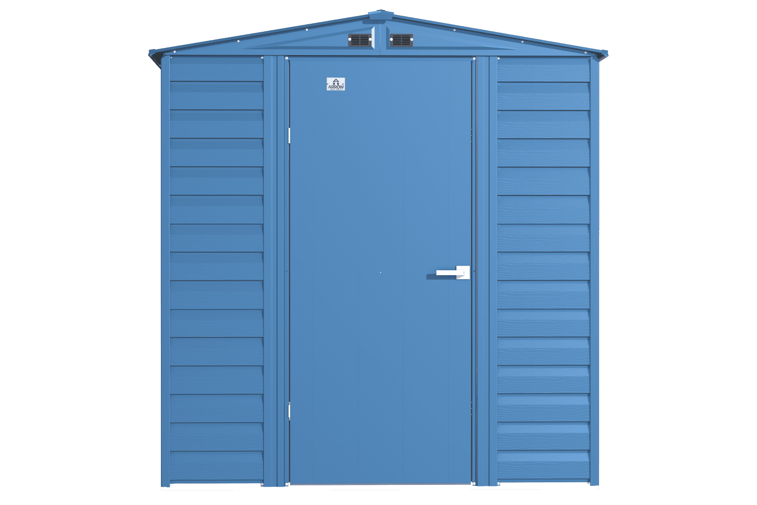 Arrow SCG67BG 6 x 7 ft. Arrow Select Steel Storage Shed&#44; Blue Grey