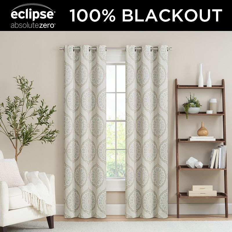 eclipse Magnitech Solano 100% Blackout 2 Window Curtain Panels