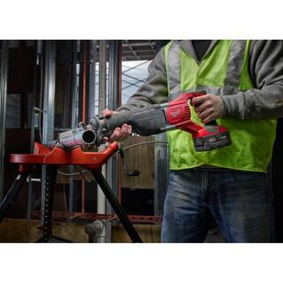 MW M18 18V Lithium-Ion Cordless Combo Tool Kit (6-Tool) w Two Additional 5.0 Ah Batteries 2696-26-48-11-1850-48-11-1850