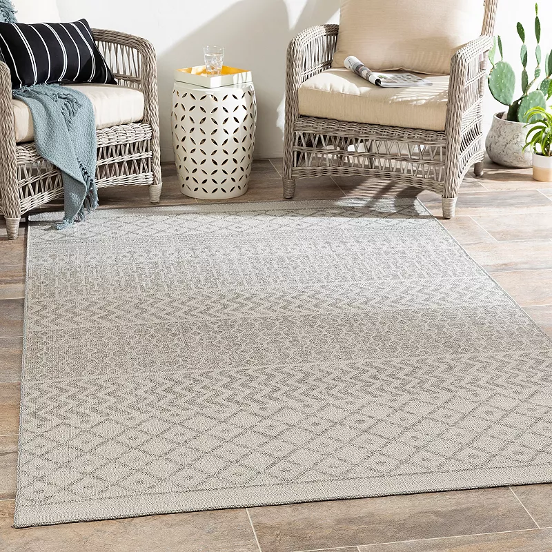 Decor 140 Raffa Geometric Taupe Area Rug