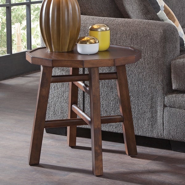 The Gray Barn Pembroke Farmhouse End Table