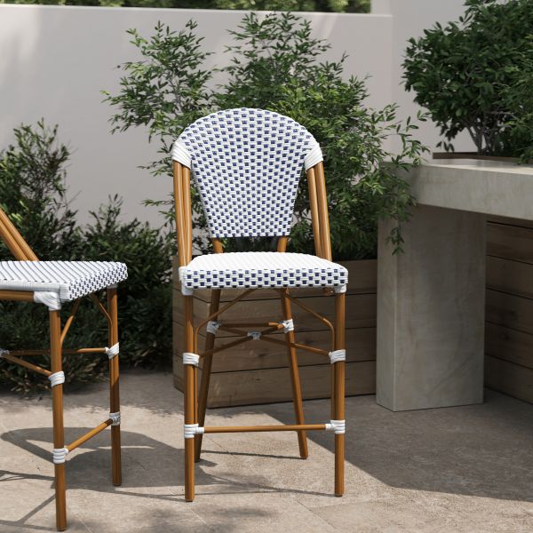 Lourdes Stackable Indoor/Outdoor French Bistro 26