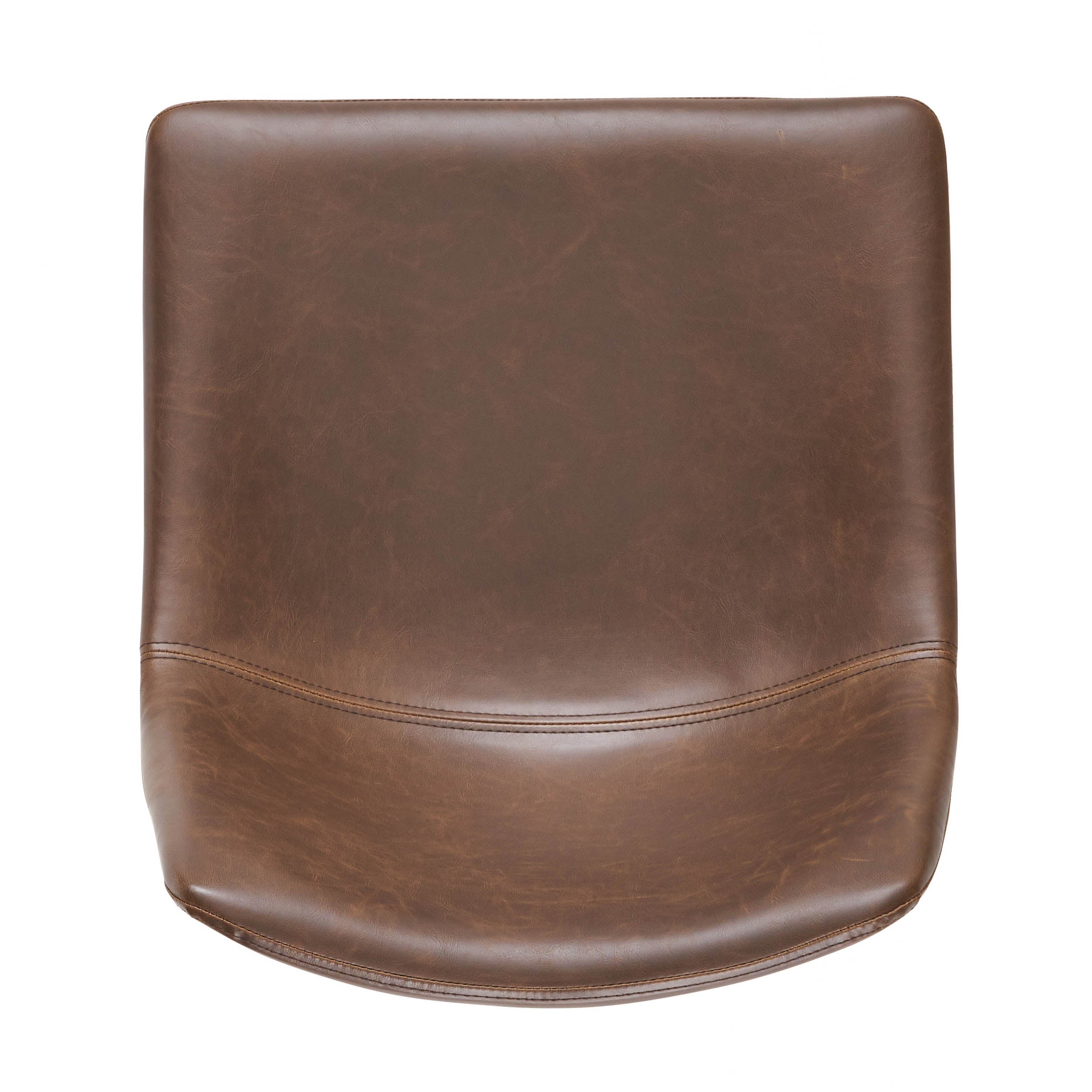 30-Inch Central Vintage Brown Bar Stool (Set of 2)