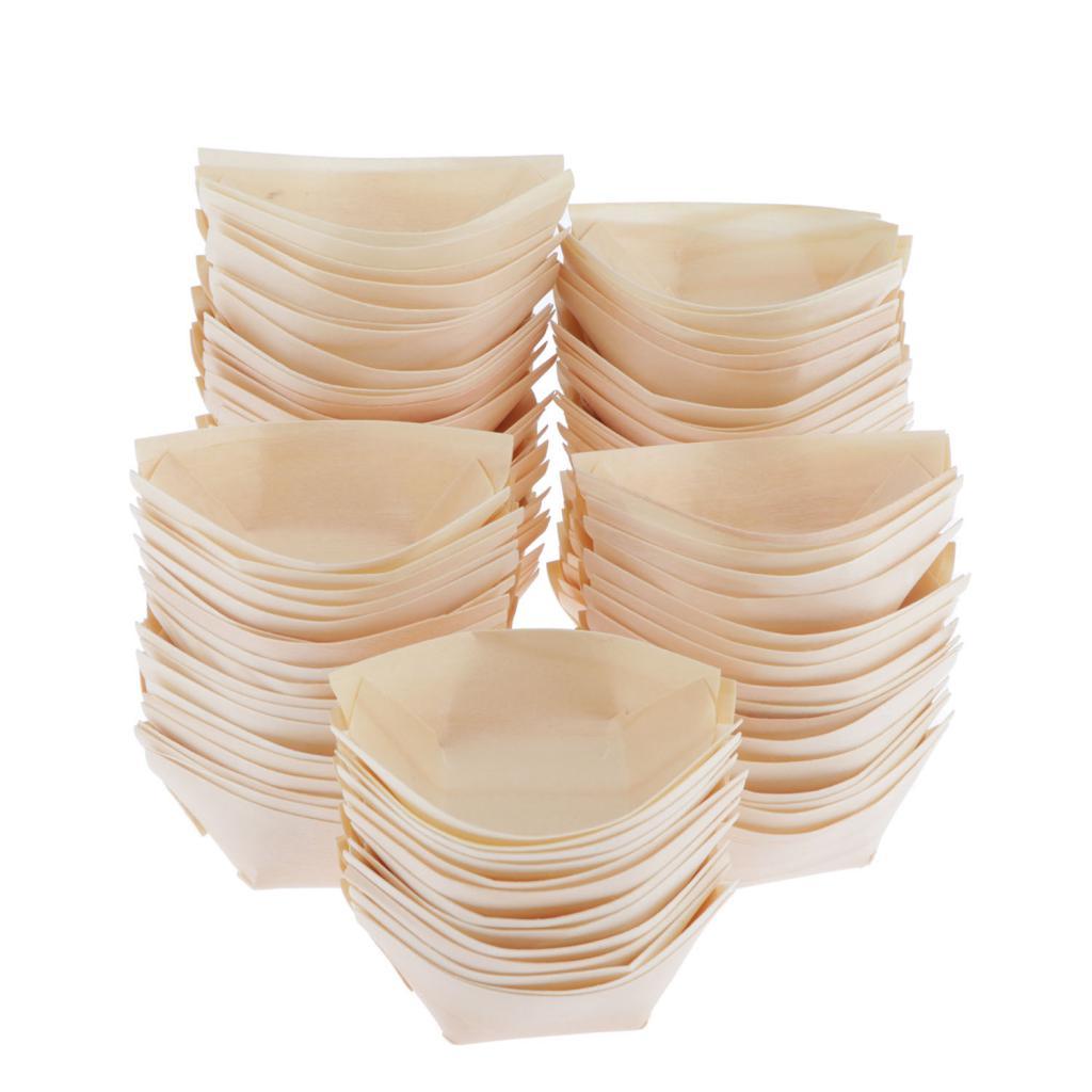 Finger Food Bowls， Party Disposable Dishes， Disposable Bowls， Snack Bowls - as described， 60x50mm