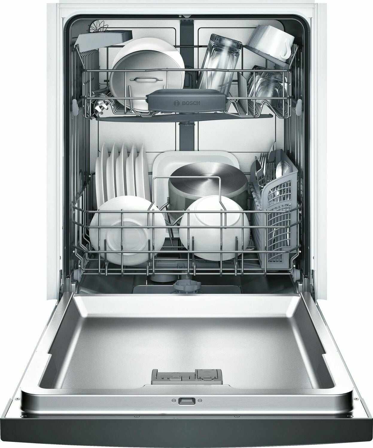 Bosch SHEM3AY56N 100 Series Dishwasher 24'' Black Shem3Ay56N