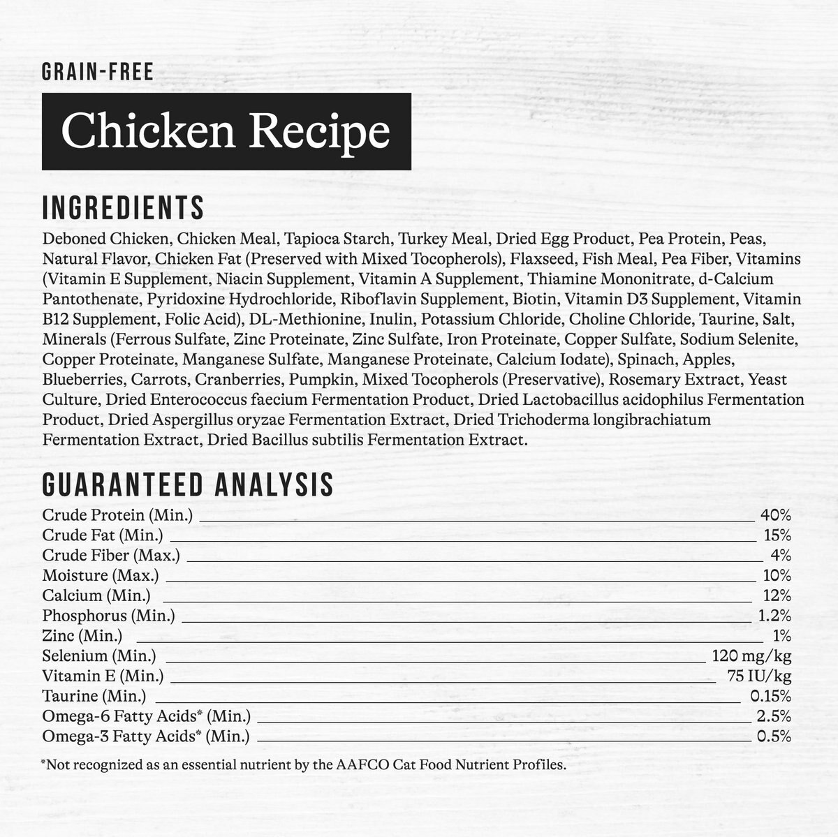 American Journey Chicken Recipe Grain-Free Dry Cat Food