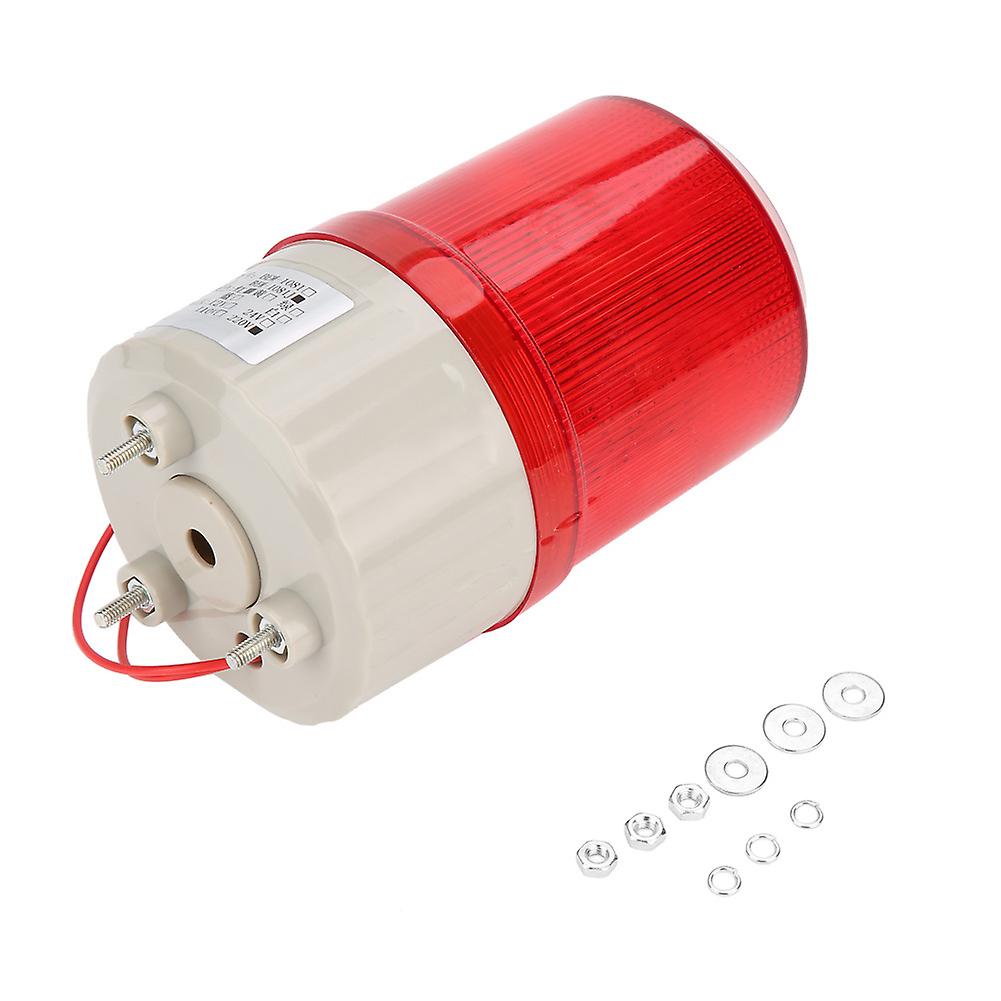 220v Red Led Warning Lights Acousto Optic Alarm System Rotating Light Emergency Led Strobe