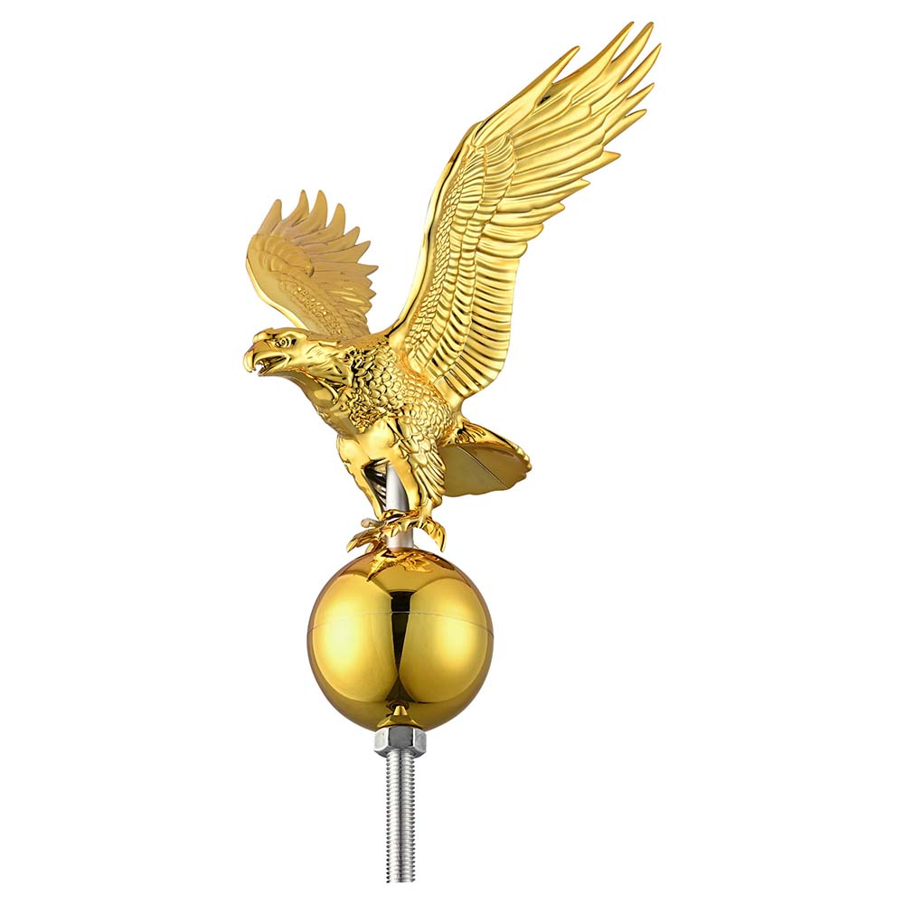 Yescom Eagle Flag Pole Topper and Ball