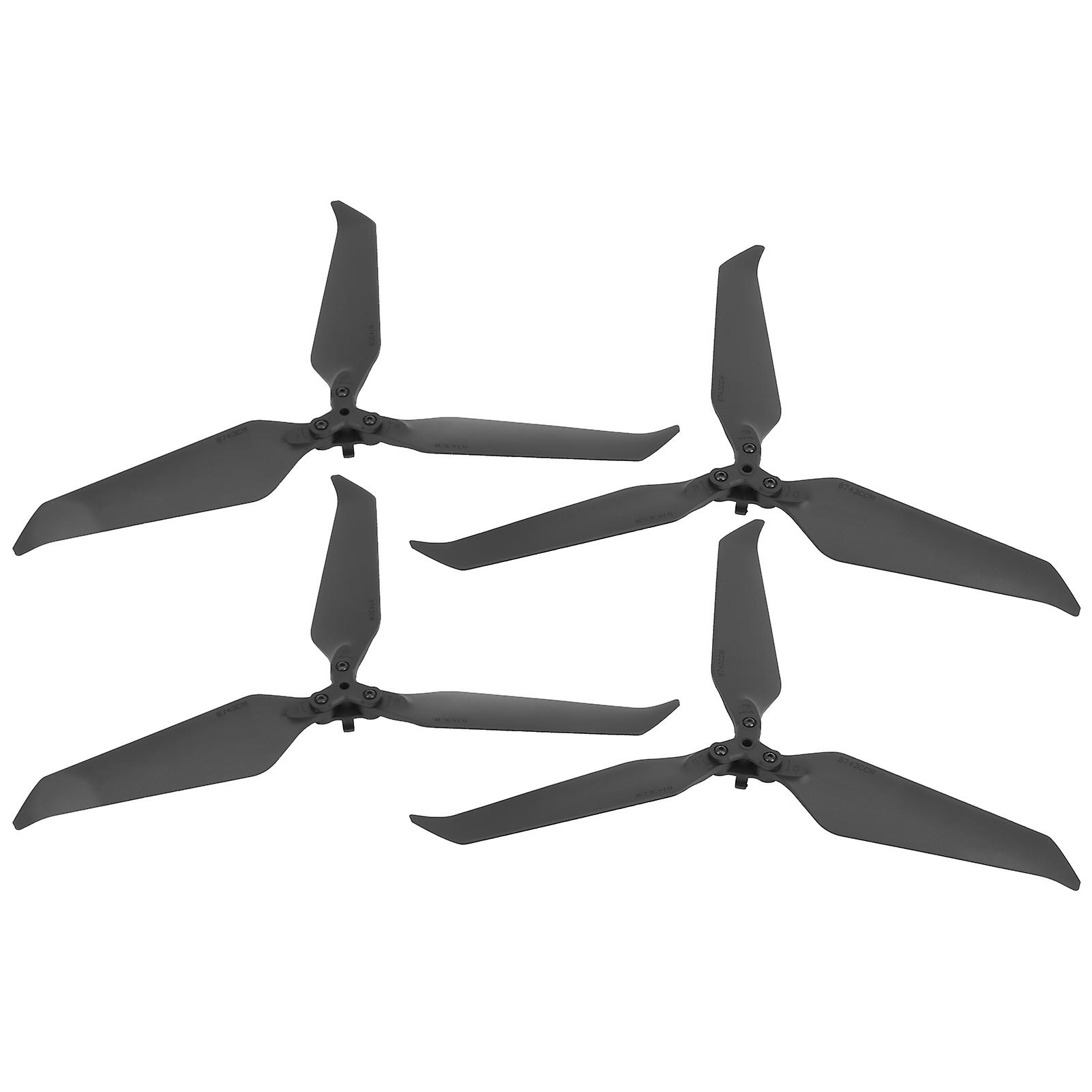 2 Pairs 8743f 3-blades Propeller Noise Reduction Nylon Fiber Spare Parts Fit For Dji Mavic 2 Pro