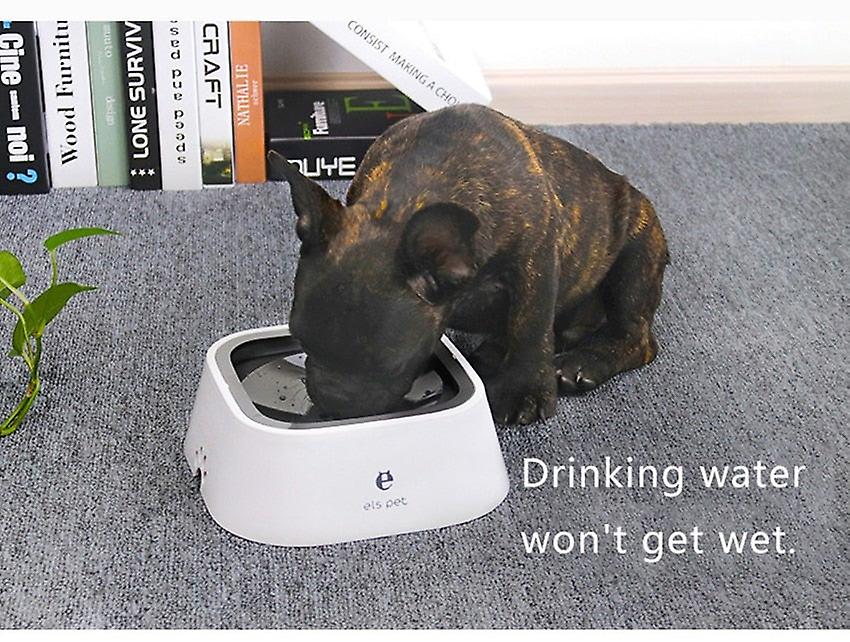 1.5L floating dog drinking water bowl